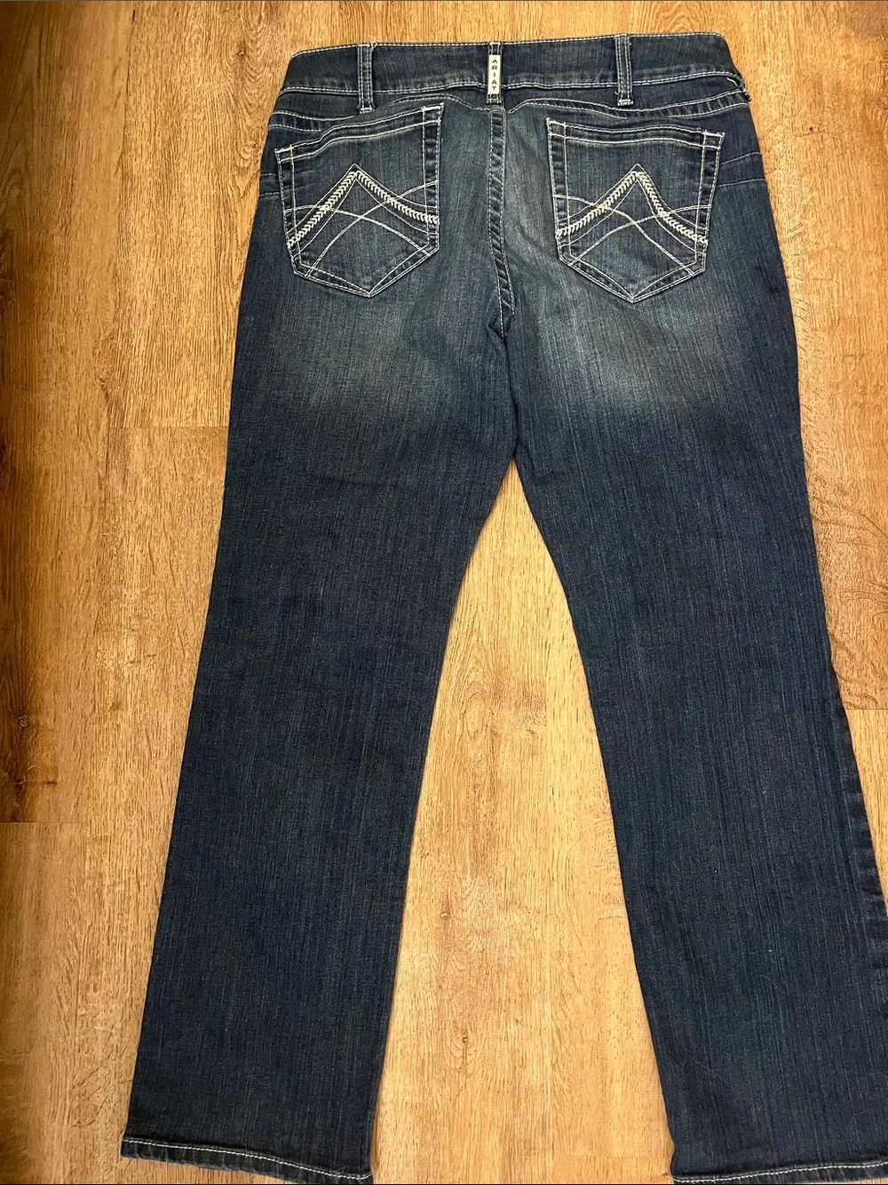 Ariat Dark Blue Straight-Leg Jeans